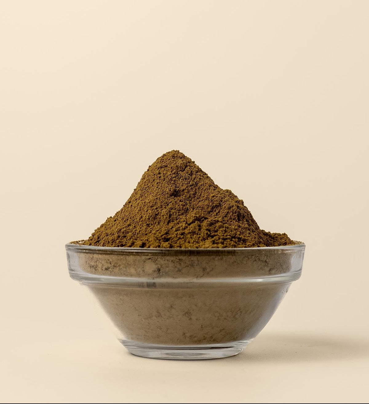 First-harvest hōjicha powder, ready to whisk.