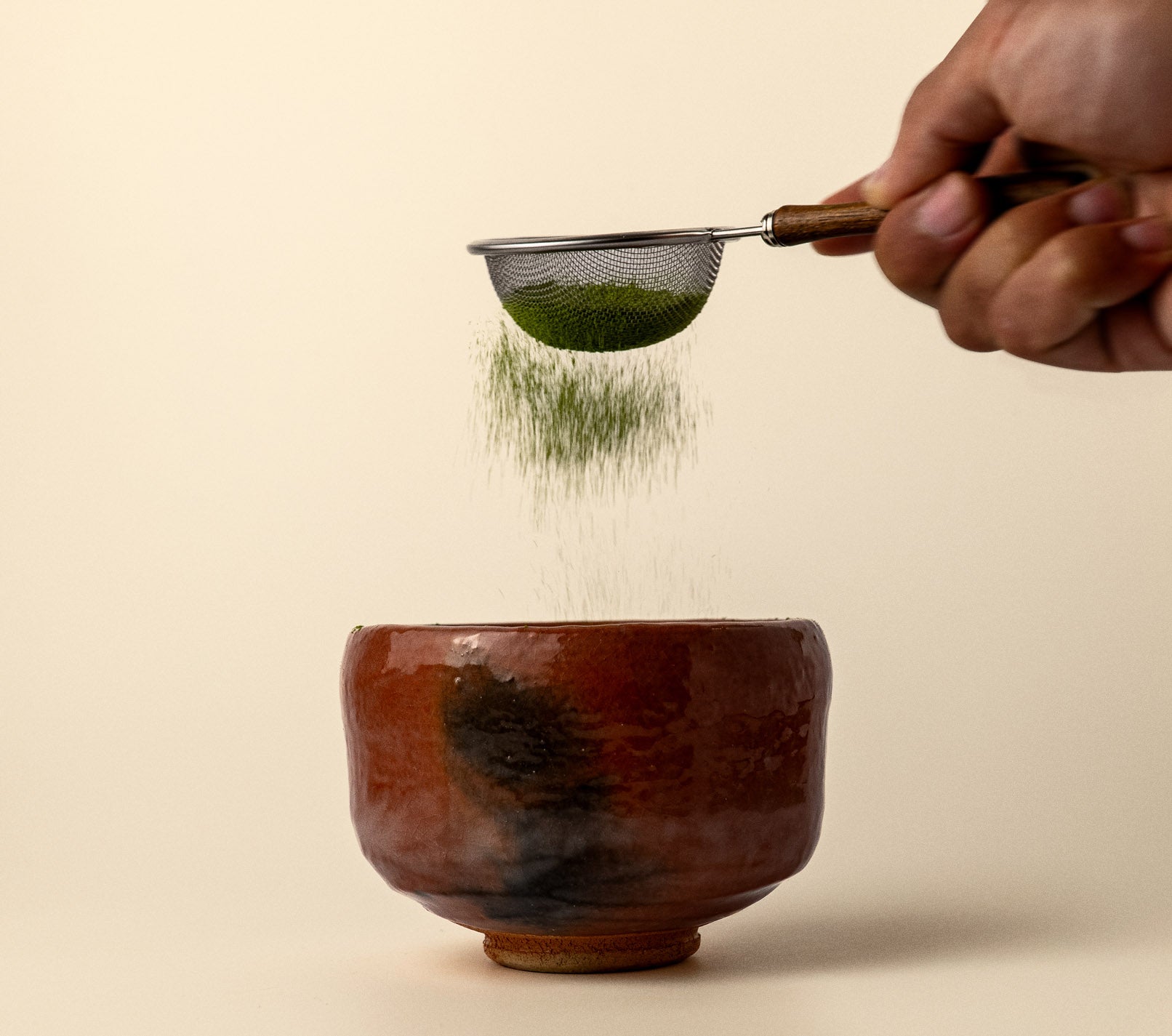 Matcha Fine Sifter – Wooden Handle