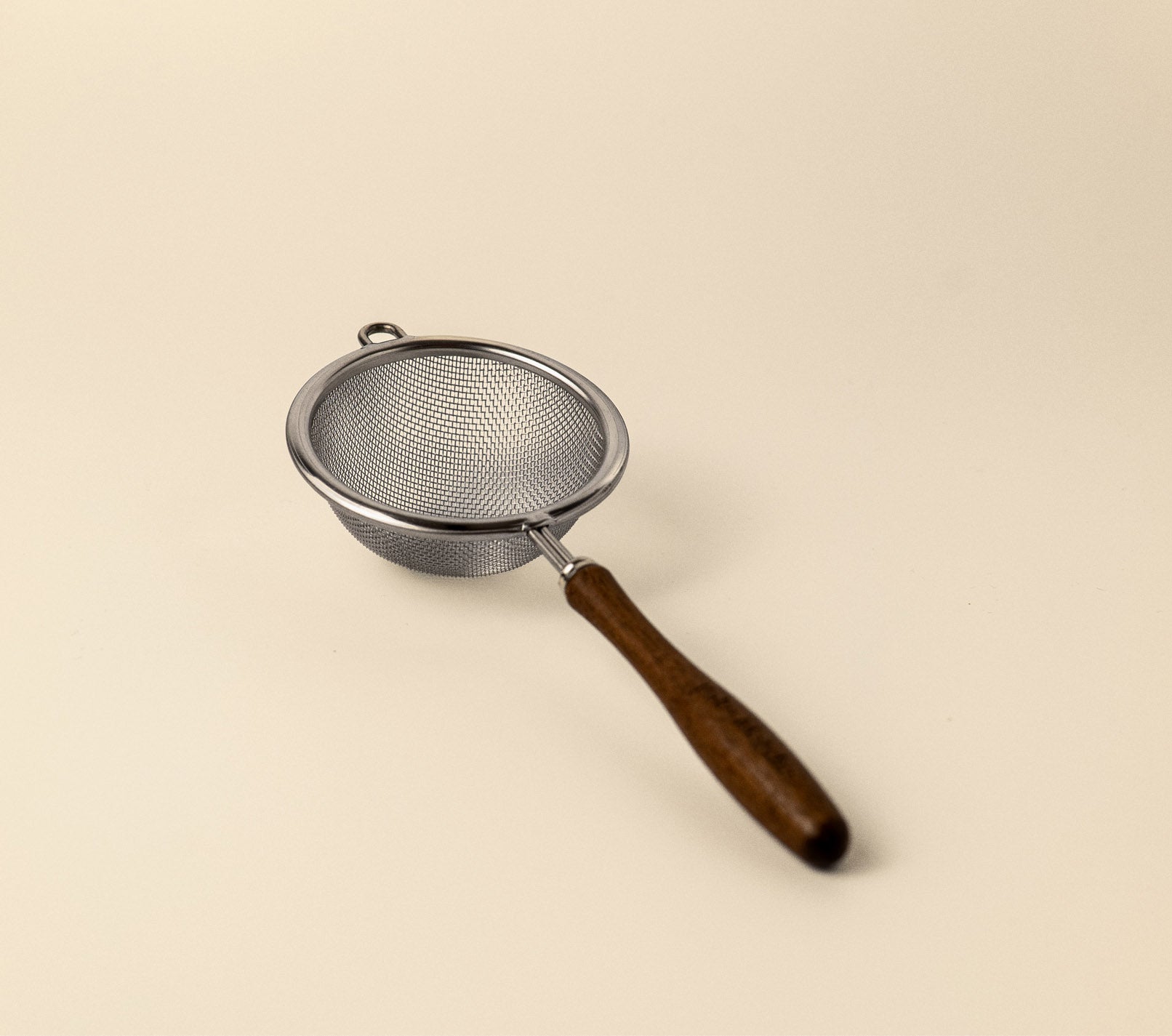 Raku Matcha Fine Sifter | Wooden Handle Matcha Strainer UK