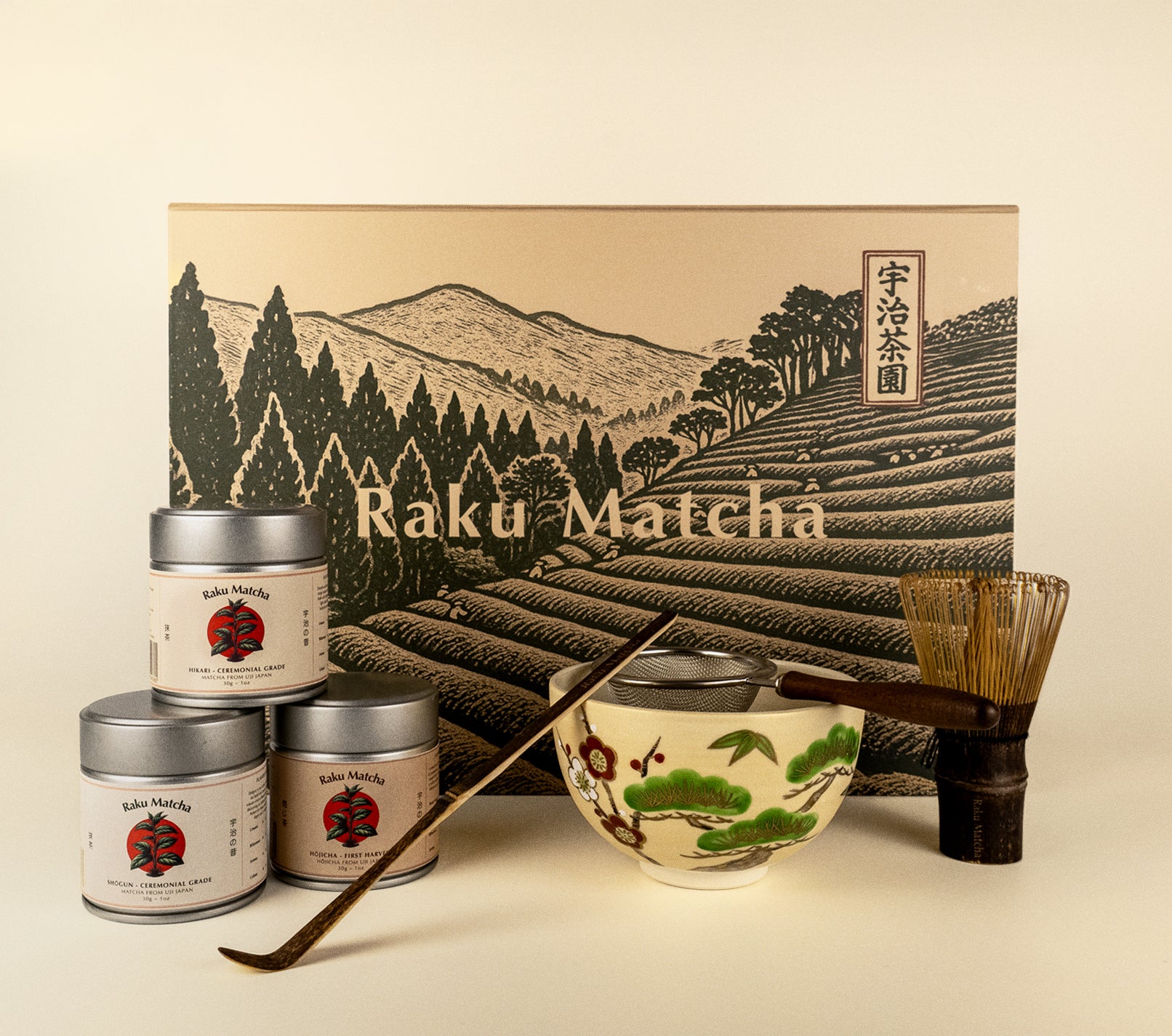 Raku Matcha Gift Box